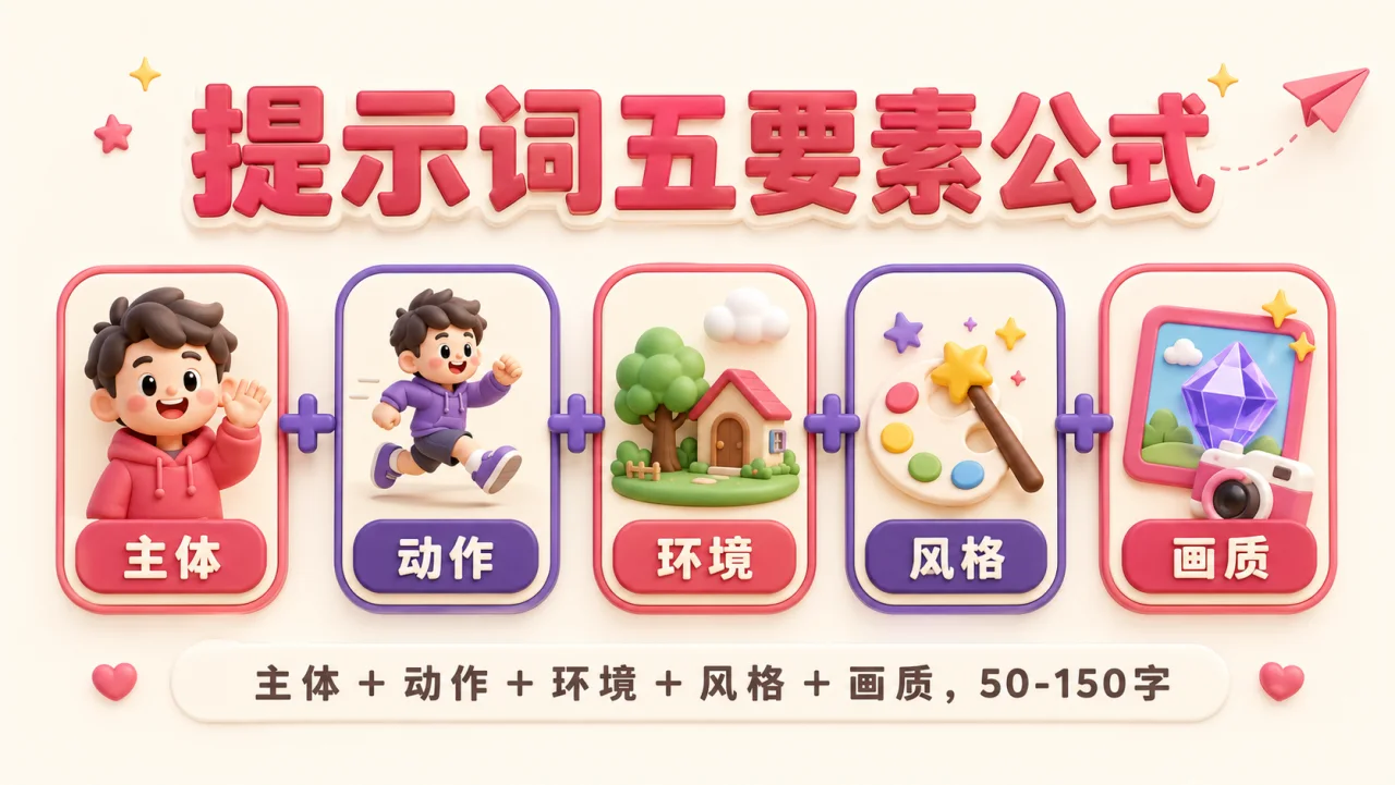 本段 3D 信息图卡